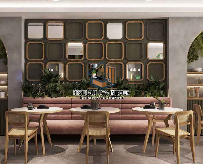 Sofa Custom Cafe Minimalis