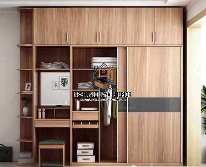 Lemari PVC Custom Minimalis Anti Rayap