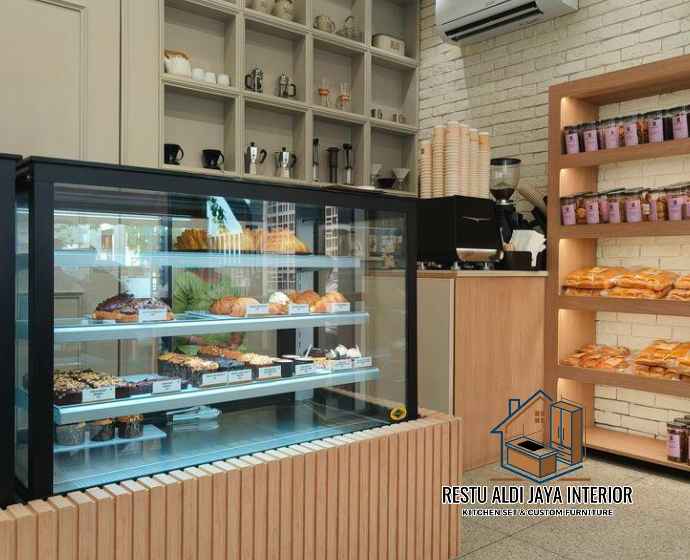 Display Toko Roti Minimalis