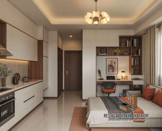 interior apartemen studio murah Gading Serpong Tangerang