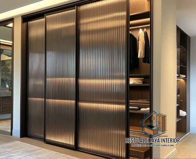 Jasa buat lemari tanam apartemen studio bsd Tangerang