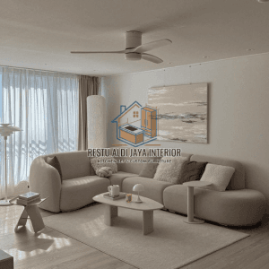 Custom sofa minimalis Jakarta apartemen studio model mewah