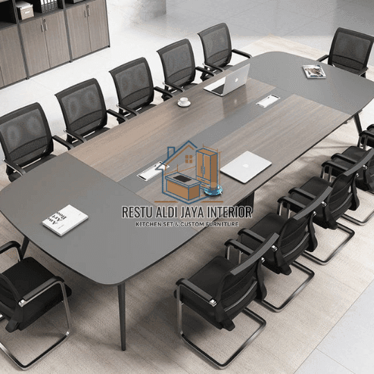 Custom Meja Rapat Bekasi Minimalis Pengerjaan Cepat