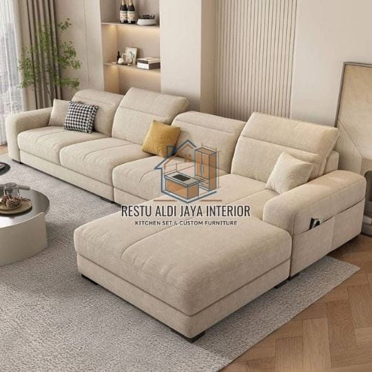 Custom sofa minimalis Depok scandinavian hits